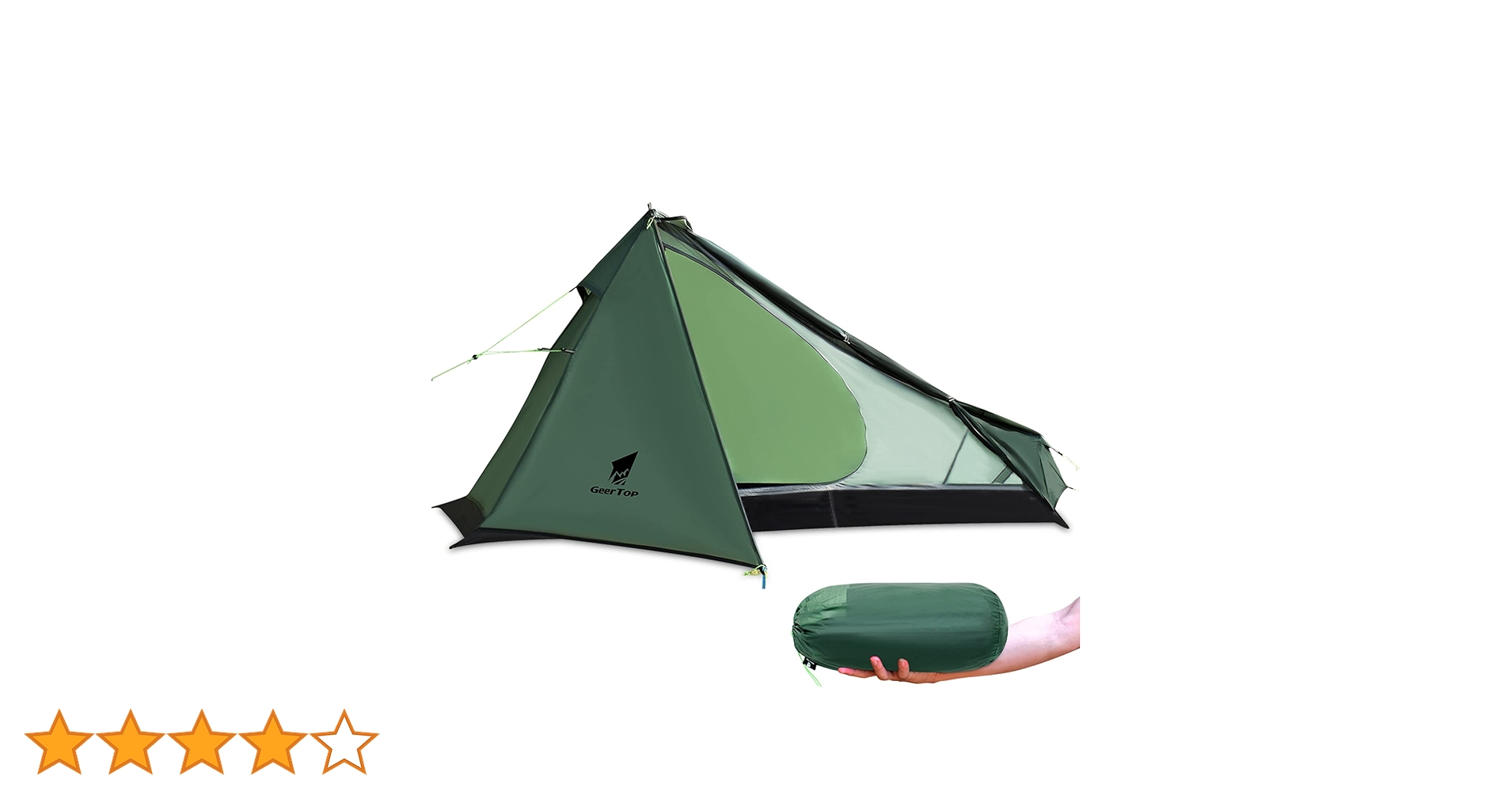 【シン】GEERTOP  テント➕UL  4本継ポールセット 楽天市場】GeerTop 4人用 4シーズンテント 大型 防水 軽量 前室